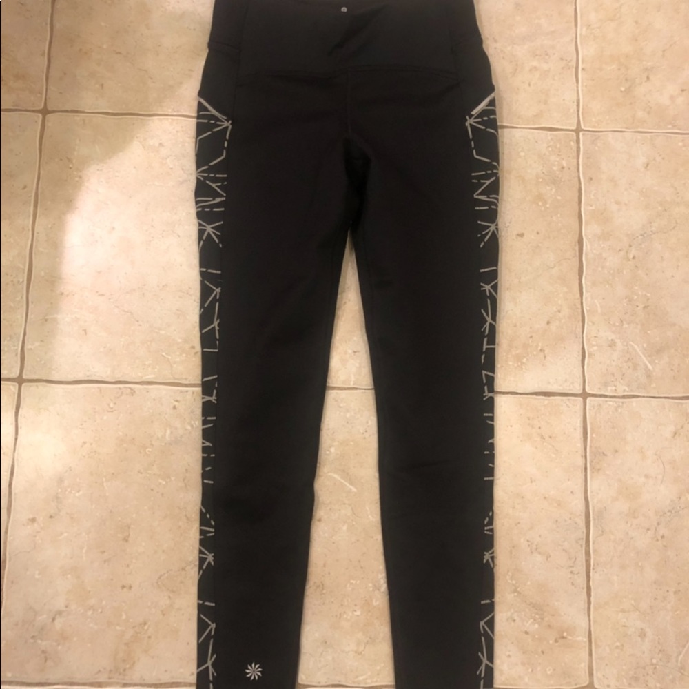 SOLD ON MERCARI Athleta Fleece-Lined Leggings - Picture 1 of 5